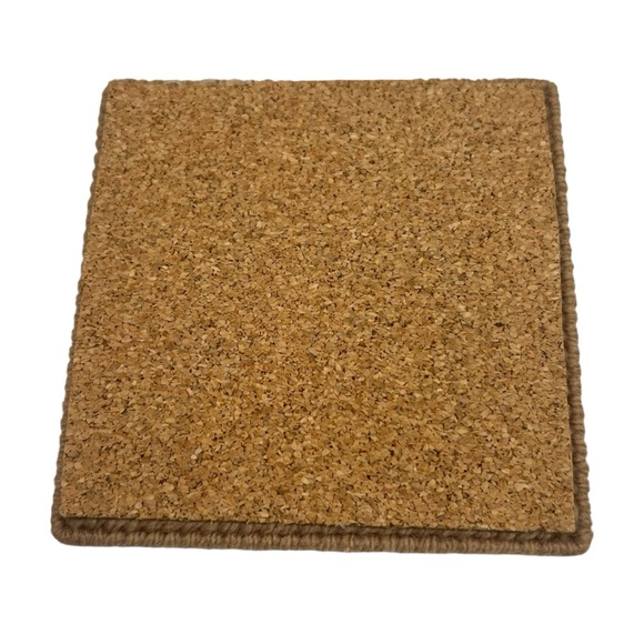 (8) Vintage Handmade Needle Point Canvas Art Coaster Set with Holder FALL Decor - Picture 9 of 12